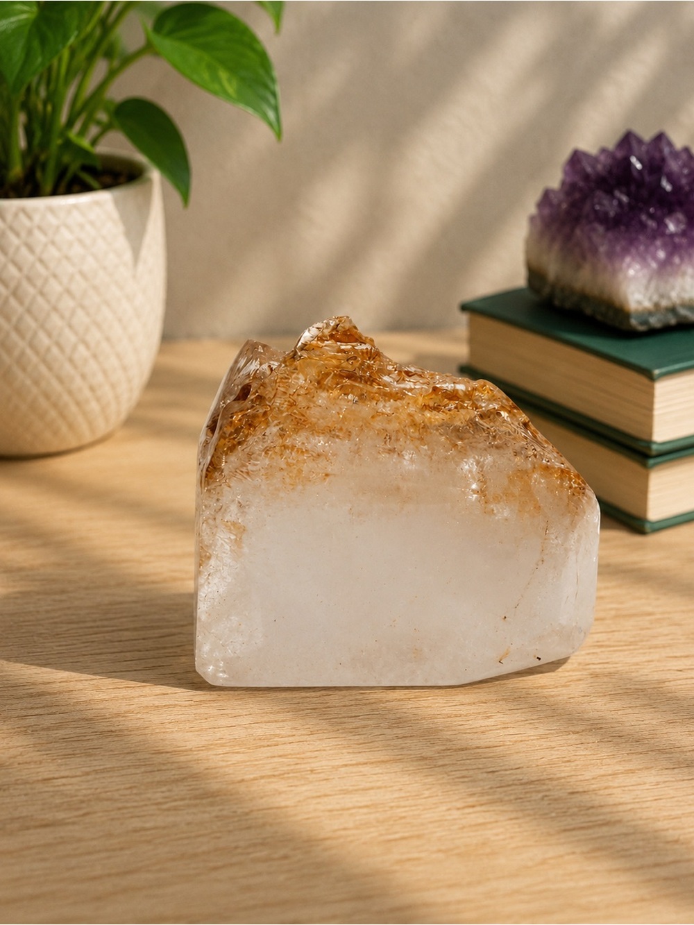 Elestial (Skeletal) Quartz Cluster